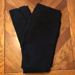 LOFT black chino pants